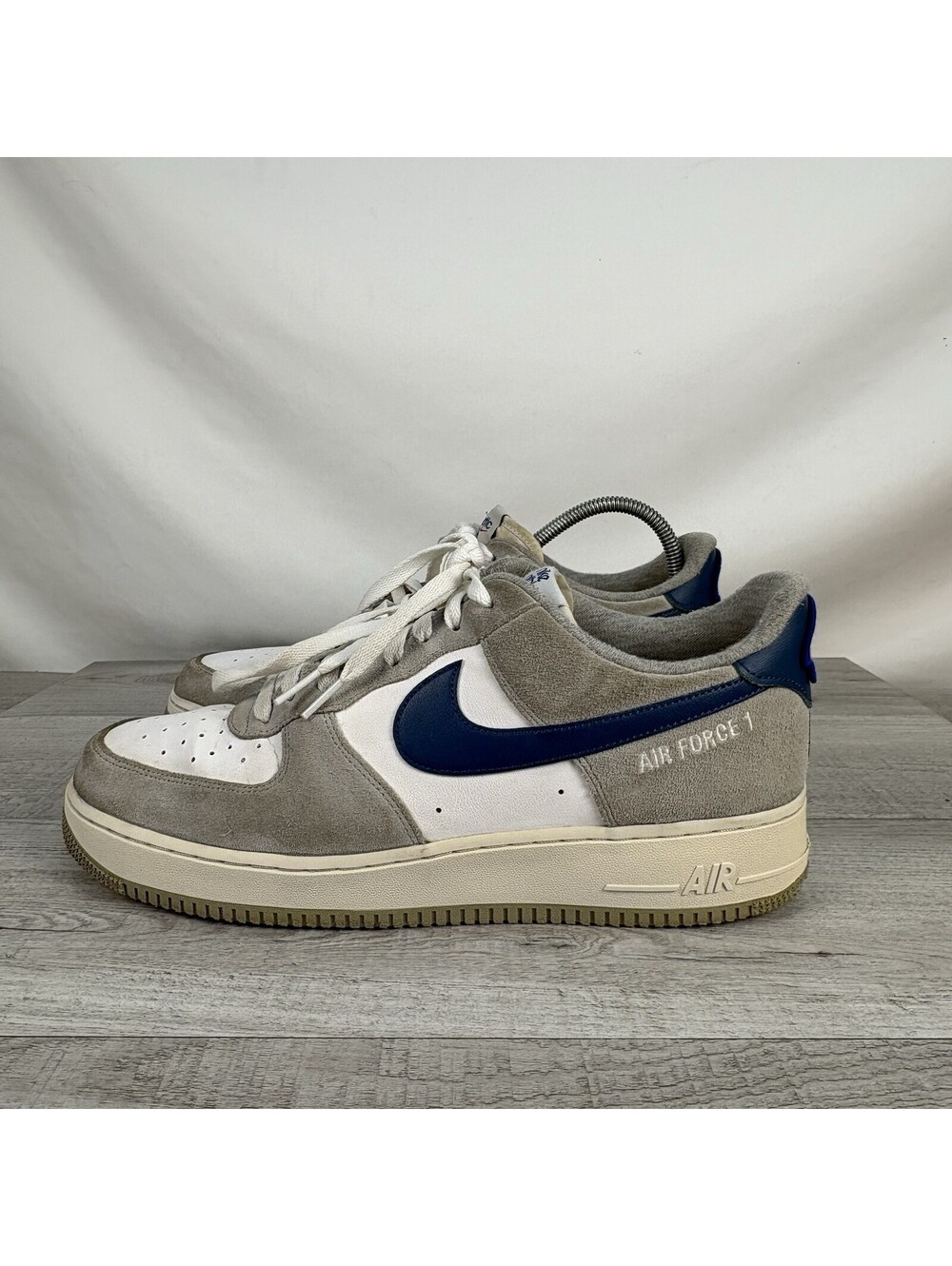 Nike Air Force 1 Athletic Club DH7568-001 Grey/Navy Men’s Size 12